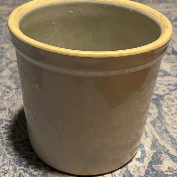 Cream Ceramic Planter